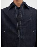 THE NIMES CANVAS DARK NAVY JACKET
