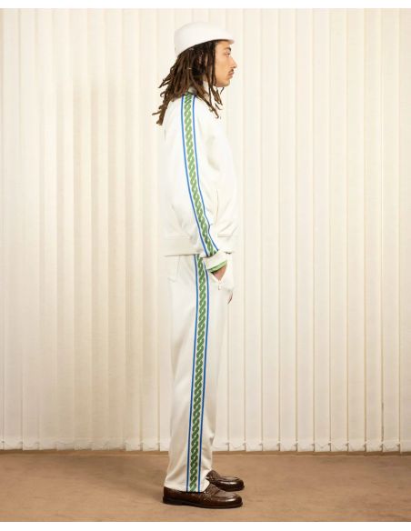 LA TRACK JACKET TRESSE OFF WHITE