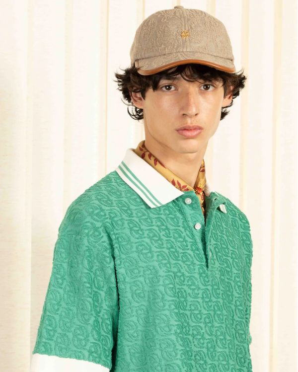 LE POLO MONOGRAMME EMERAUDE 2
