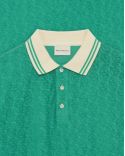 LE POLO MONOGRAMME EMERAUDE
