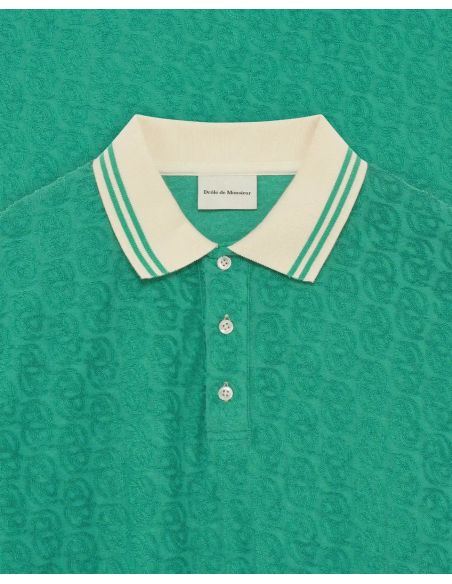 LE POLO MONOGRAM EMERAUDE