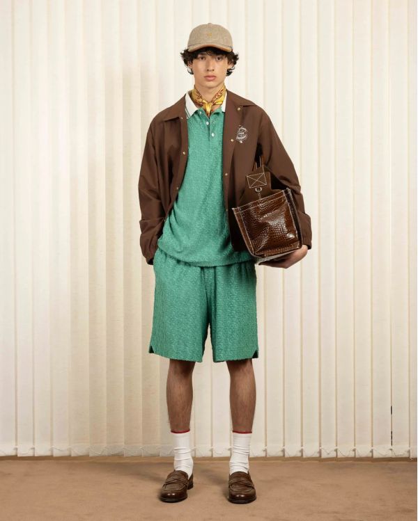 LE SHORT MONOGRAMME EMERAUDE