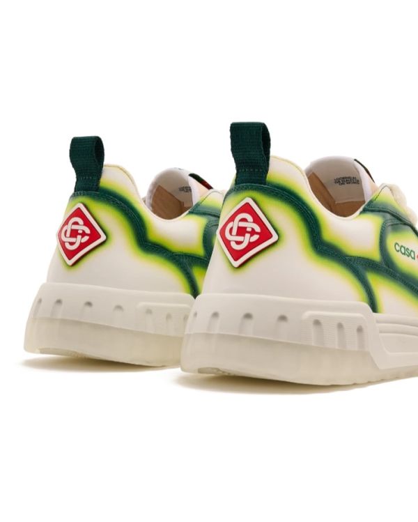 SNEAKERS MENS COURT GREEN FADE