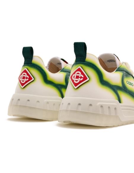 SNEAKERS MENS COURT GREEN FADE