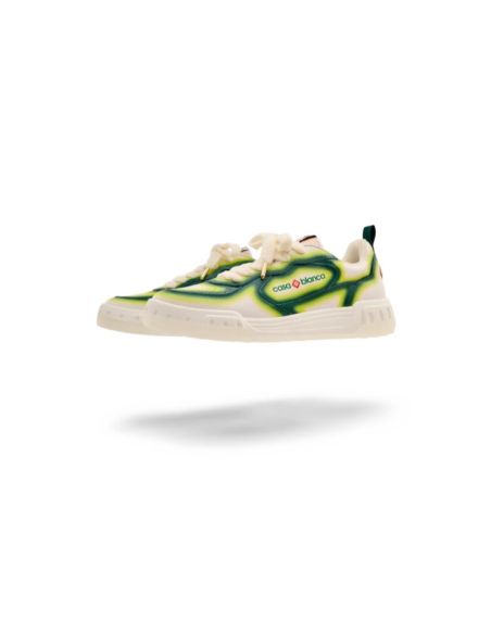 SNEAKERS MENS COURT GREEN FADE