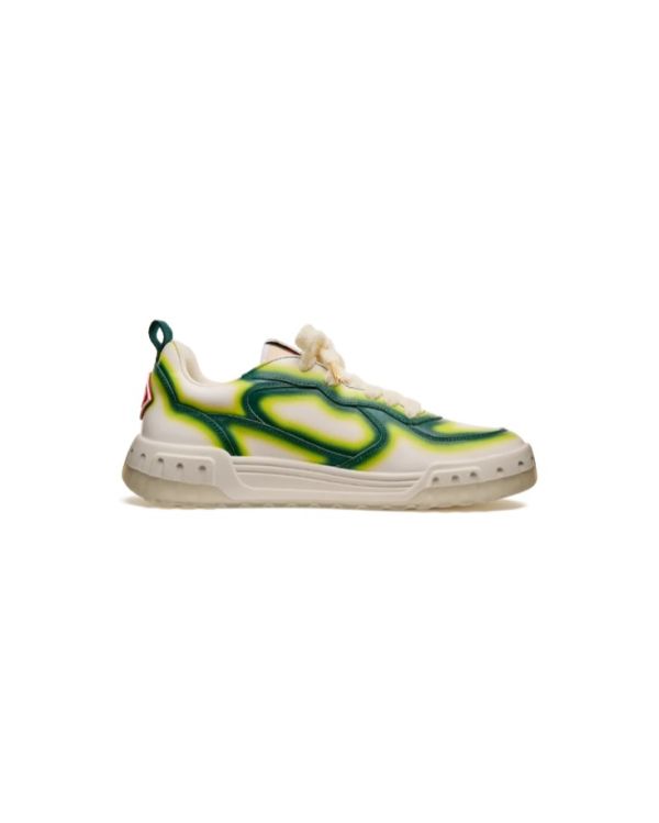 SNEAKERS MENS COURT GREEN FADE