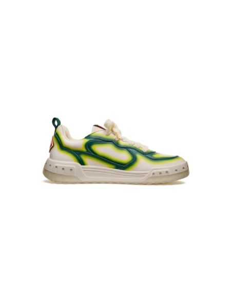 SNEAKERS MENS COURT GREEN FADE