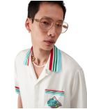 CASA WAY WORLD SERIES SHORT SLEEVE SILK SHIRT