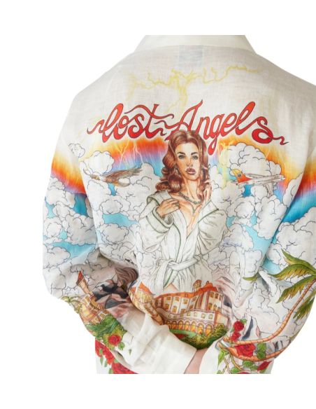 CHEMISE À MANCHES LONGUES EN LIN CHÂTEAU