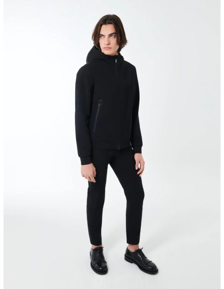 SURFLEX HOOD JACKET BLACK
