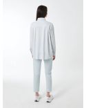 CHEMISE OXFORD BOYFRIEND WOMAN WHITE