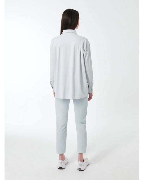 CHEMISE OXFORD BOYFRIEND WOMAN WHITE
