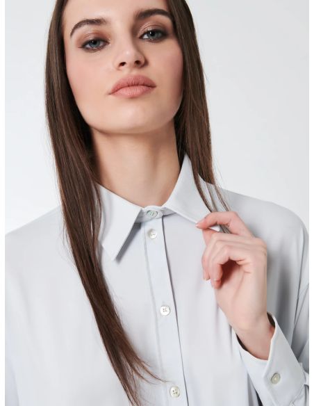 CHEMISE OXFORD BOYFRIEND WOMAN WHITE