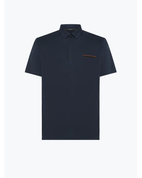 POLO OXFORD POCKET ULTRAMARINE BLUE