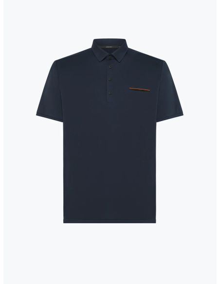 POLO OXFORD POCKET ULTRAMARINE BLUE