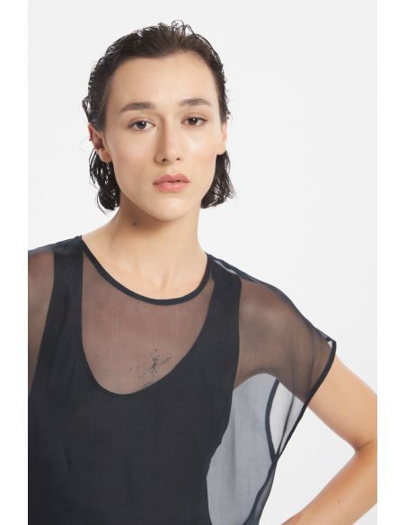 DRESS KELLY VELATO NAVY