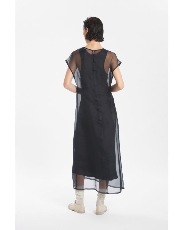 ROBE KELLY VELATO NAVY 2