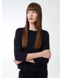 MAXELL ROUND WOMAN KNIT BLUE BLACK