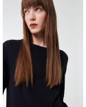 MAXELL ROUND WOMAN KNIT BLUE BLACK
