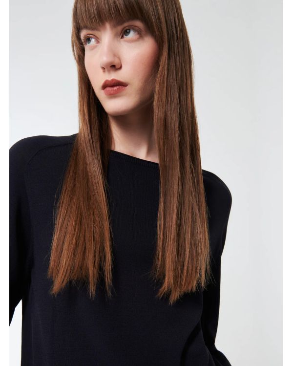 MAXELL ROUND WOMAN KNIT SAGE GREEN