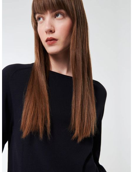 MAXELL ROUND WOMAN KNIT SAGE GREEN