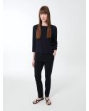 PULL MAXELL ROUND WOMAN KNIT SAGE GREEN