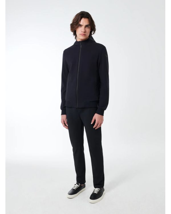 SUMMER HARD HOOD ZIP FLEECE