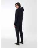 SUMMER HARD HOOD ZIP FLEECE