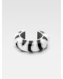 THE ZEBRA BLACK AND WHITE ZEBRA BRACELET
