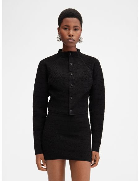 THE SCALA BLACK CARDIGAN