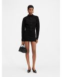 LE CARDIGAN SCALA BLACK