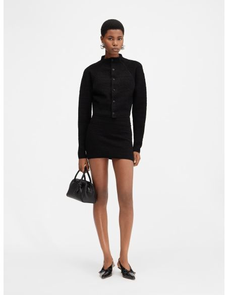 LE CARDIGAN SCALA BLACK