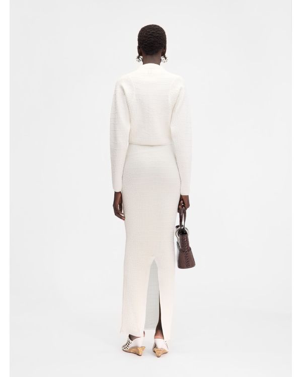 THE SCALA CARDIGAN OFF-WHITE