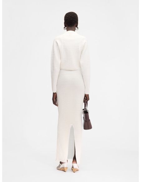 LE CARDIGAN SCALA OFF-WHITE