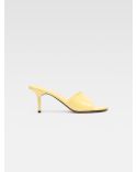 THE CUBISTO MULES LIGHT YELLOW