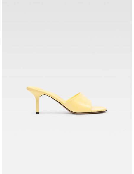 LES MULES CUBISTO LIGHT YELLOW