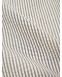 PLEATED TRACK SHORT GREY DERBY STRIPE