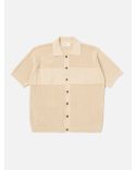 CHEMISE EN TRICOT S/S ECRU