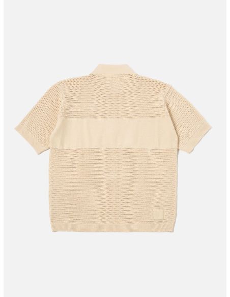 CHEMISE EN TRICOT S/S ECRU