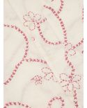 CAMP SHIRT ECRU TERRACOTTA KANTHA