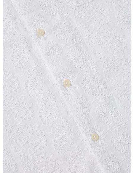 CHEMISE ROAD WHITE HACOBA