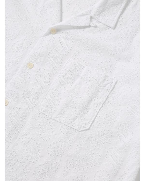 CHEMISE ROAD WHITE HACOBA