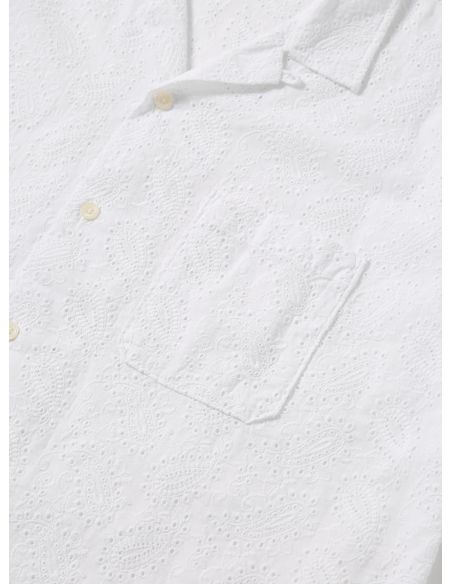 CHEMISE ROAD WHITE HACOBA
