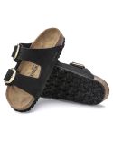 SANDALES ARIZONA BIG BUCKLE LEND NOIR OR