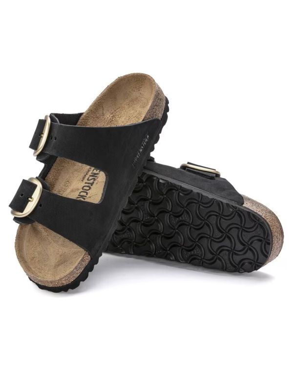 ARIZONA SANDALS BIG BUCKLE LEND BLACK GOLD 2