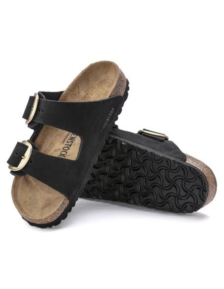 ARIZONA SANDALS BIG BUCKLE LEND BLACK GOLD