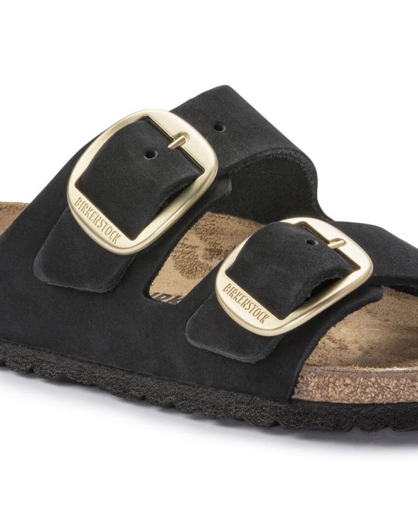 SANDALES ARIZONA BIG BUCKLE LEND NOIR OR