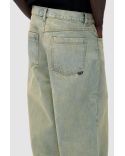DIRTY WASH DENIM PANTS