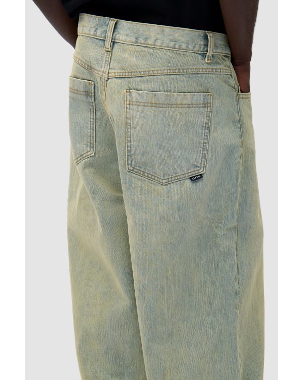 PANTALON EN DENIM LAVAGE SALE