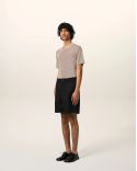 BLACK TWILL SHORTS